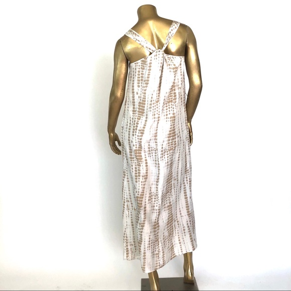 MICHAEL MICHAEL KORS SILK TIE-DYE MAXI DRESS XS - Picture 5 of 7